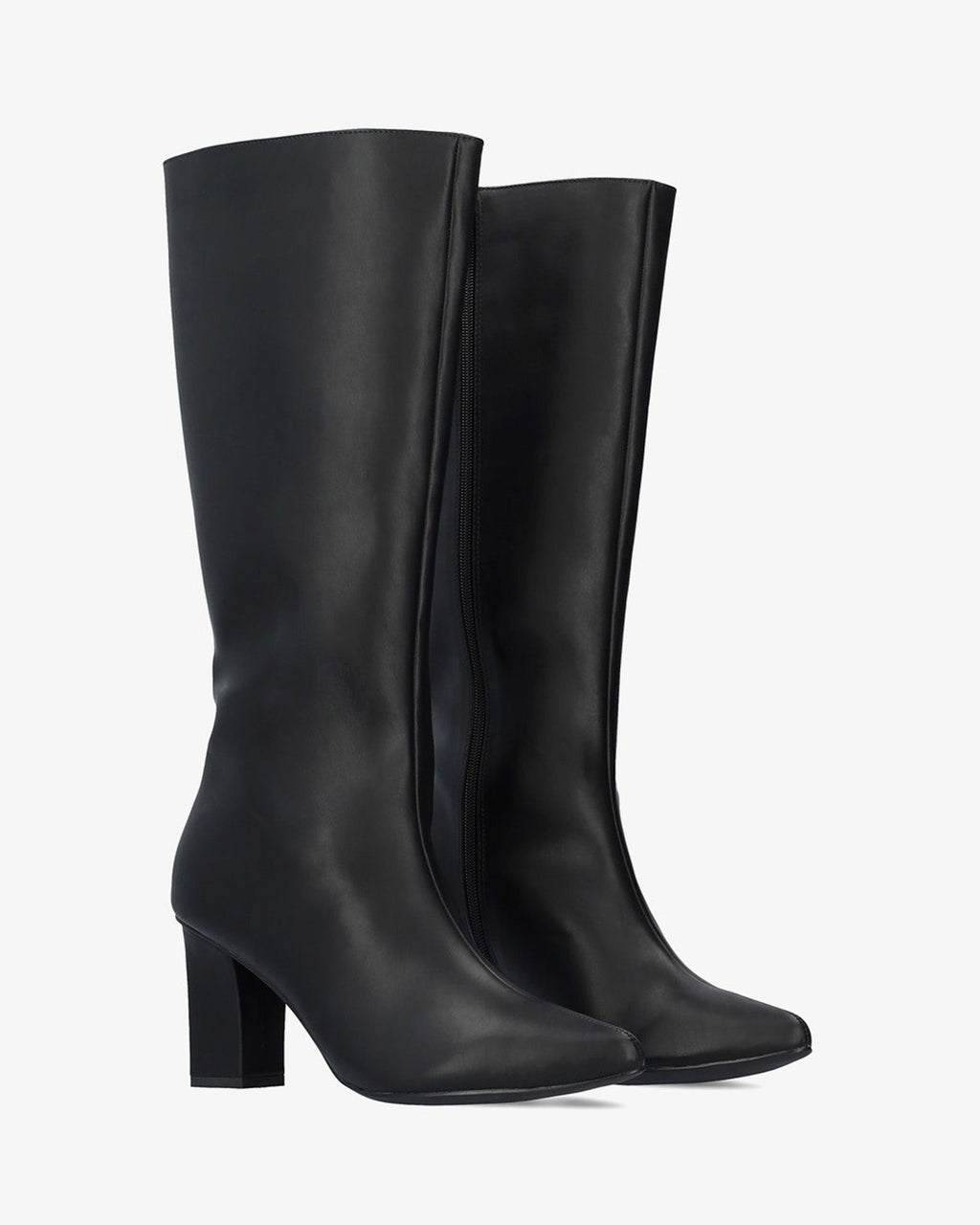 Bota de tacón en soft negro