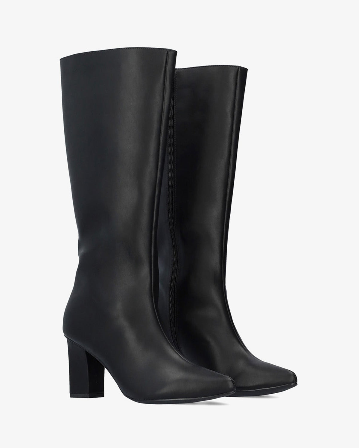 Bota de tacón en soft negro