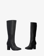 Bota de tacón en soft negro