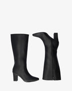 Bota de tacón en soft negro