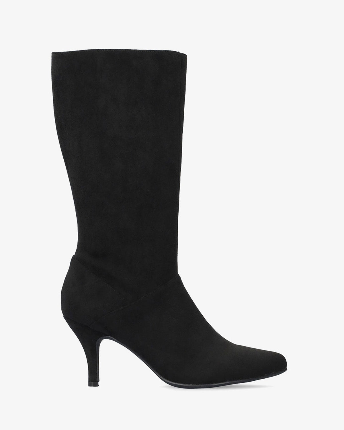 Bota alta en símil ante negro