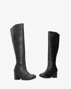 Bota alta en soft negro