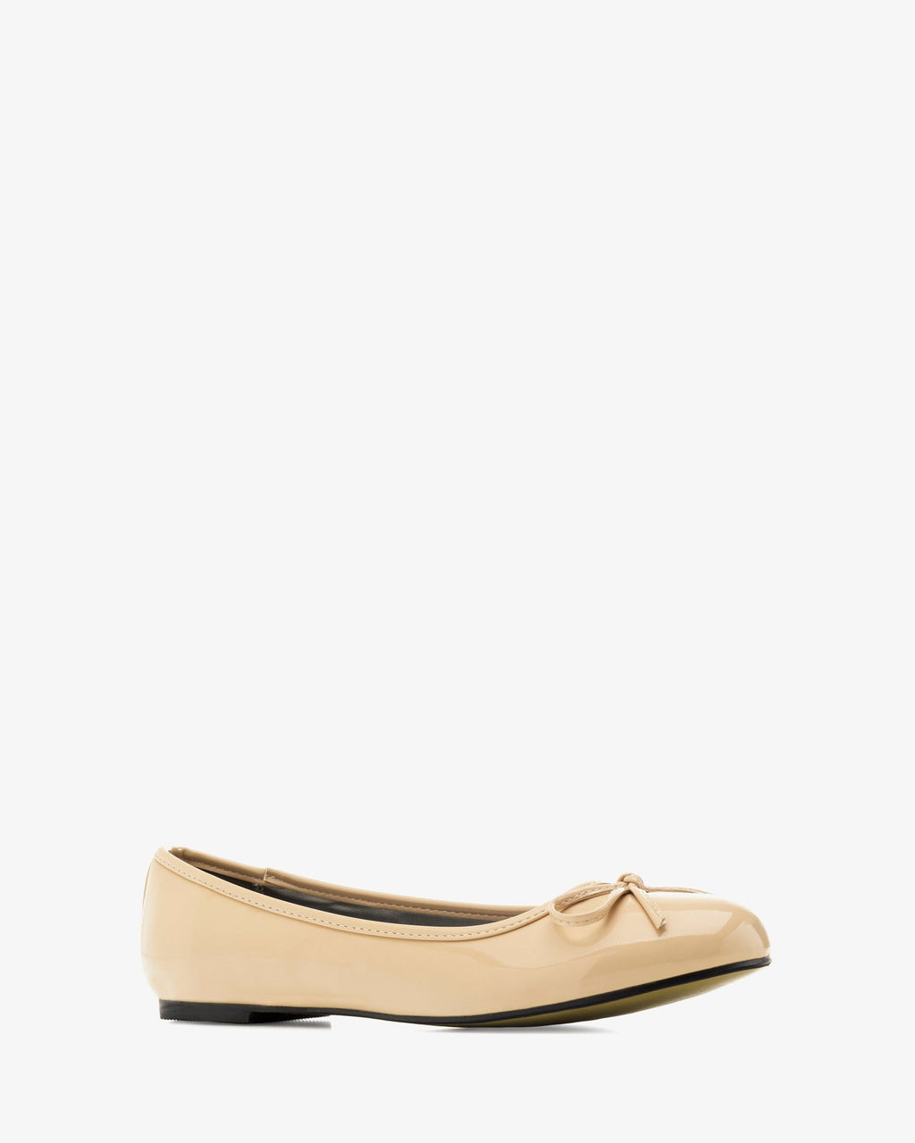 Bailarina clasica en charol beige