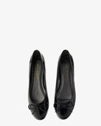 Bailarina clasic de charol negro