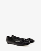 Bailarina clasic glitter negro