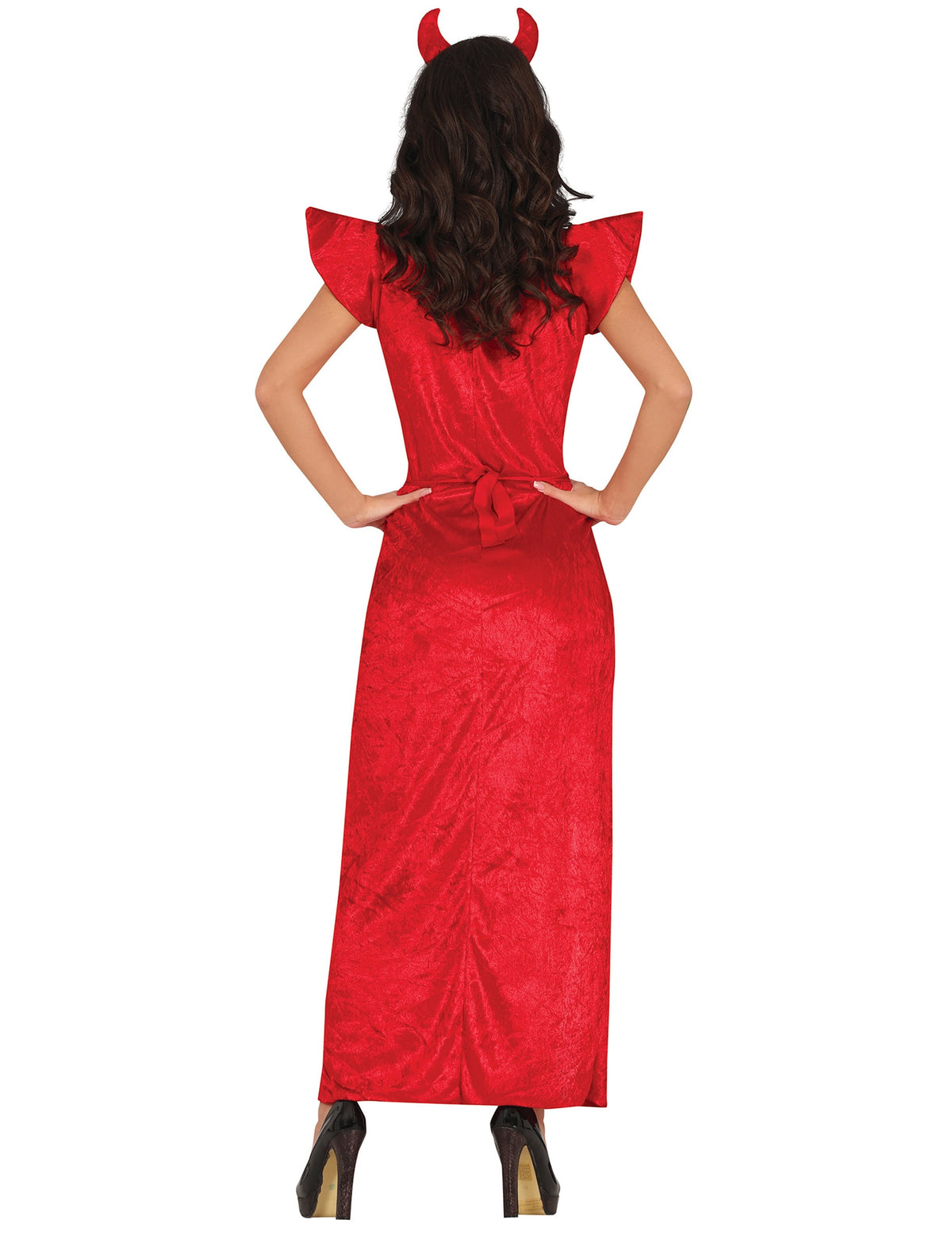 Disfraz de diablesa sexy roja para mujer