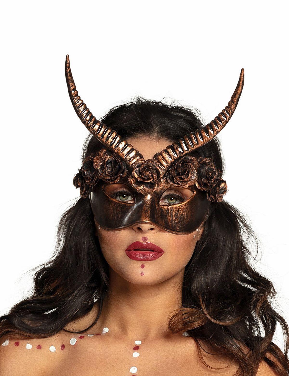 Media máscara sexy Steampunk - adulto