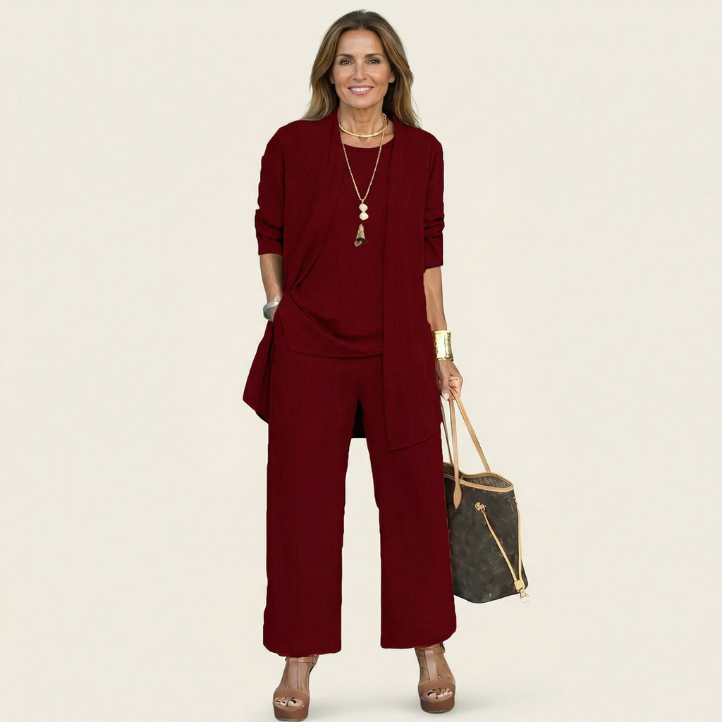 Valentina | Conjunto de 3 piezas minimalista